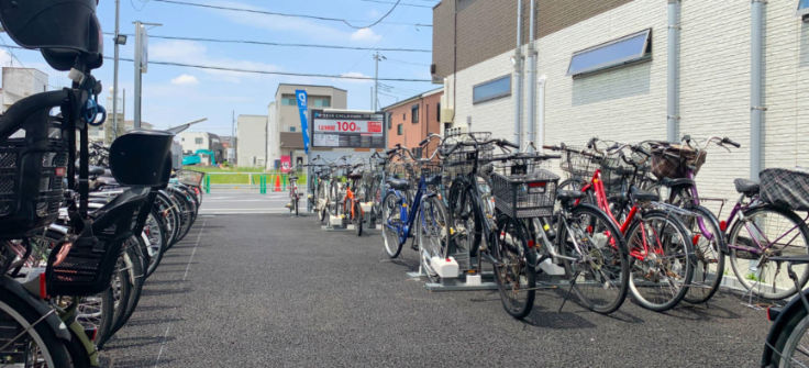 パークデイズ新田駅前サイクルの写真