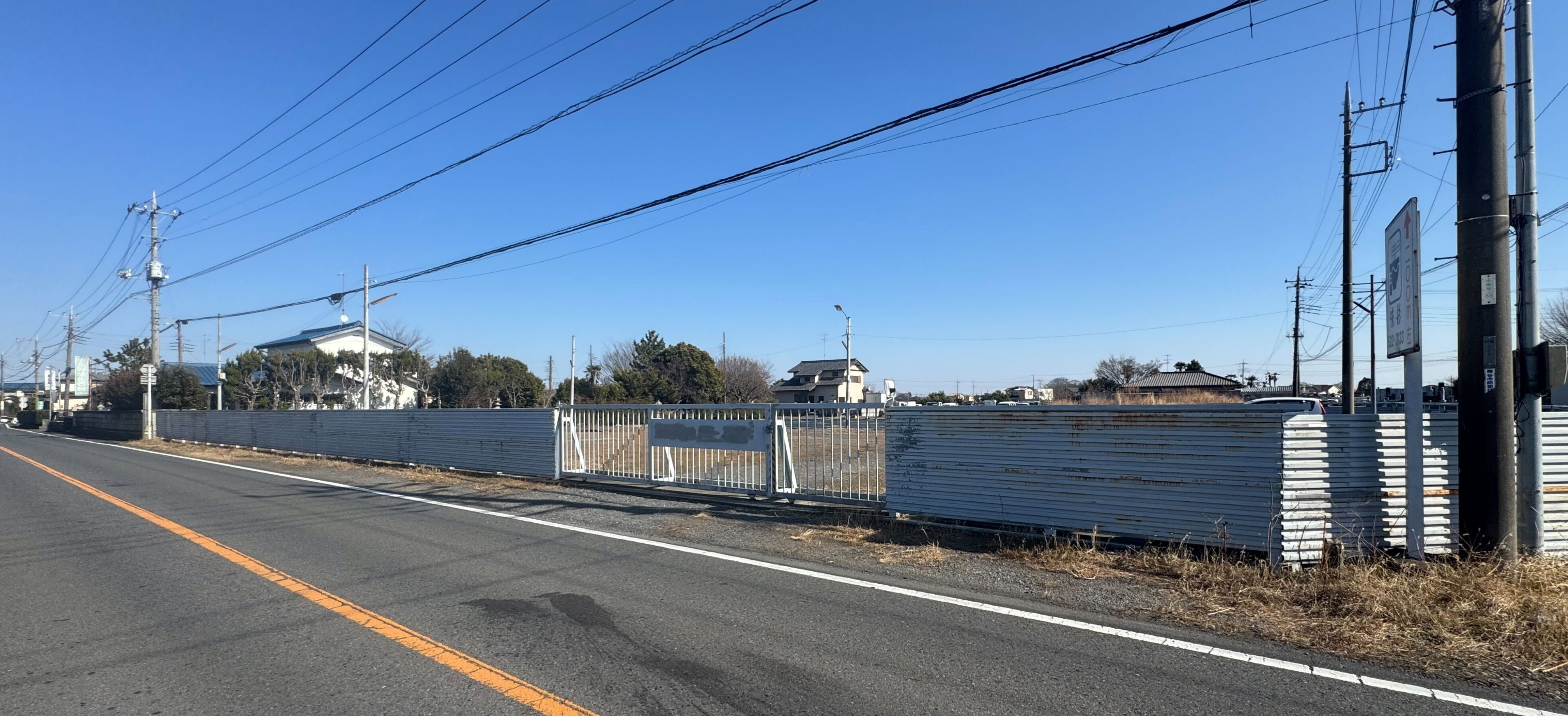 熊谷市上中条貸地の画像