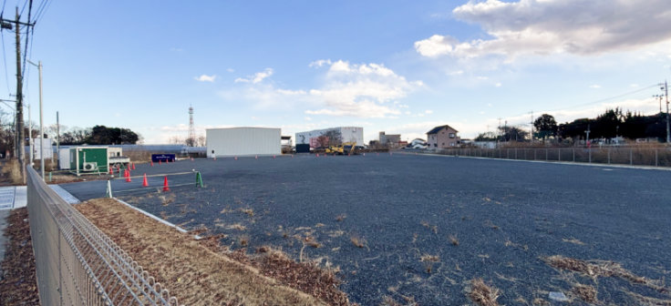 館林市赤生田町貸地の画像